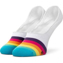 Skarpety Stopki Damskie FREAKERS - FFMPAS-FAN Biały Kolorowy. Białe skarpetki damskie Freakers, bez wzorów, z elastanu. Za 14,99 zł.
