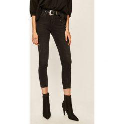 Answear - Jeansy. Czarne jeansy damskie ANSWEAR, s. W wyprzedaży za 119,90 zł.