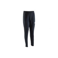 Spodnie dresowe do piłki nożnej Tiro. Czarne spodnie męskie marki Adidas, s, bez wzorów, z poliesteru. Za 149,99 zł.