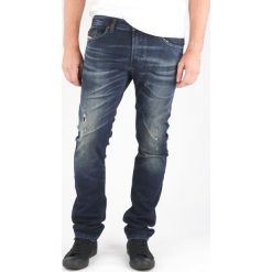 Diesel Thavar Dżinsy Niebieski. Niebieskie jeansy męskie Diesel, bez wzorów. Za 1067,95 zł.
