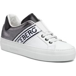 Sneakersy ICEBERG - Gioia 19IID1631A Comb.White. Białe półbuty damskie Iceberg, ze skóry. W wyprzedaży za 639,00 zł.