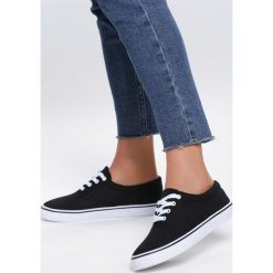 Czarne Tenisówki Technological. Czarne trampki i tenisówki damskie vices, bez wzorów, bez zapięcia. Za 39,99 zł.