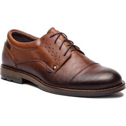 Półbuty SERGIO BARDI - Kaltern FW127370018GR 104. Pomarańczowe półbuty skórzane męskie marki Sergio Bardi. W wyprzedaży za 199,00 zł.
