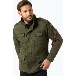 Alpha Industries - Kurtka męska, zielony. Czarne kurtki męskie marki Alpha Industries, m, z aplikacjami. Za 749,95 zł.