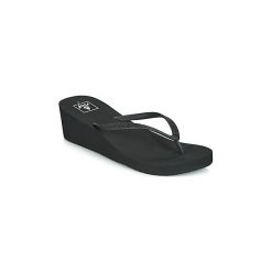 Japonki Reef KRYSTAL STAR. Czarne klapki damskie marki Reef, bez wzorów, bez obcasa. Za 139,00 zł.