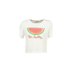 T-shirty z krótkim rękawem Moony Mood EMILIA. Białe t-shirty damskie Moony Mood, l, bez wzorów, bez kołnierzyka. W wyprzedaży za 53,40 zł.