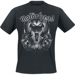 Motörhead Warpig T-Shirt czarny. Czarne t-shirty męskie Motörhead, l. Za 74,90 zł.