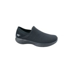 Tenisówki Skechers You-Intuition 15802-BBK. Trampki i tenisówki damskie Skechers, bez wzorów, bez zapięcia. Za 149,99 zł.