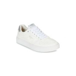 Buty Pepe jeans ADAMS LANA. Białe trampki i tenisówki damskie Pepe Jeans, bez wzorów, z jeansu, bez zapięcia. Za 247,20 zł.