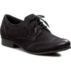 Jazzówki damskie: Oxfordy TAMARIS – 1-23203-25 Black 001