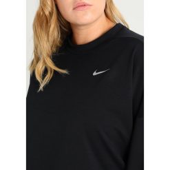 Bluzy rozpinane damskie: Nike Performance RUNNING THERMA SPHERE TOP PLUS SIZE Bluza black/silver