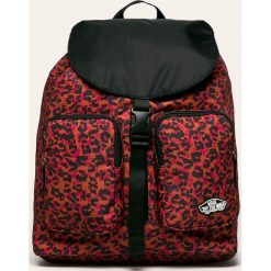 Vans - Plecak. Czerwone plecaki damskie Vans, bez wzorów, z poliesteru. W wyprzedaży za 129,90 zł.