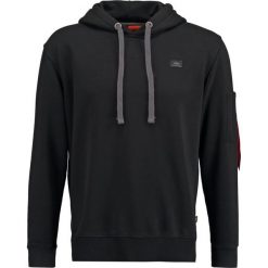 Bejsbolówki męskie: Alpha Industries XFIT HOODY Bluza z kapturem black