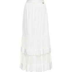 Spódnica maxi TwinSet 201TP2372. Czarne spódniczki damskie Twinset, bez wzorów, z wiskozy, maxi. Za 989,00 zł.