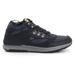 Sneakersy w kolorze granatowym. Niebieskie trampki męskie U.S. Polo Assn., Gas, na sznurówki. W wyprzedaży za 257,95 zł.