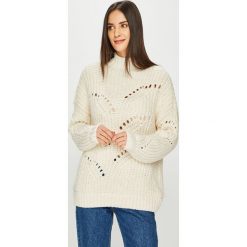 Only - Sweter. Białe swetry oversize damskie marki ONLY, xs, z elastanu. Za 219,90 zł.