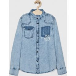 Blukids - Koszula dziecięca 140-170 cm. Niebieskie koszule chłopięce marki Blukids, w kratkę, z bawełny, klasyczne, z klasycznym kołnierzykiem, z długim rękawem, długie. W wyprzedaży za 69,90 zł.