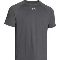 Under Armour Men's Locker Shortsleeve Tee 1268471-090 t-shirt męskie szare L. Szare t-shirty męskie Under Armour, s, bez wzorów, z poliesteru, bez kołnierzyka, krótkie. W wyprzedaży za 69,99 zł.