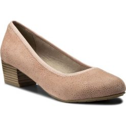 Półbuty JANA - 8-22303-20 Rose Struct. 508. Różowe półbuty damskie marki Jana, na co dzień, bez wzorów, z zamszu, eleganckie, bez obcasa, na obcasie, bez zapięcia. W wyprzedaży za 179,00 zł.