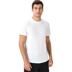 Calvin Klein Koszulka Biały. Białe podkoszulki męskie Calvin Klein, xl, bez wzorów, z bawełny, z krótkim rękawem. Za 152,95 zł.