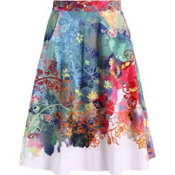Spódniczki trapezowe: Ivko SKRIT FLORAL PRINT Spódnica trapezowa blau