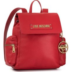Plecak LOVE MOSCHINO - JC4267PP08KK0500 Rosso. Czerwone plecaki damskie Love Moschino, bez wzorów, ze skóry, eleganckie. Za 1569,00 zł.