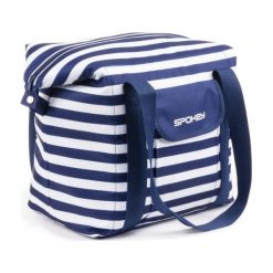 Spokey San Remo Niebiesko-biały. Niebieskie torby podróżne Spokey, bez wzorów, sportowe. Za 46,99 zł.