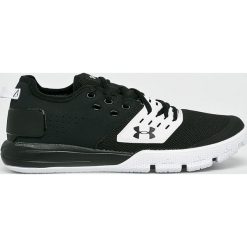 Under Armour - Buty Charged Ultimate 3.0. Czarne halówki męskie Under Armour, z materiału, na sznurówki, na fitness i siłownię. Za 369,90 zł.