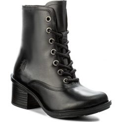 Buty zimowe damskie: Botki FLY LONDON – Carmfly P144088000 Black