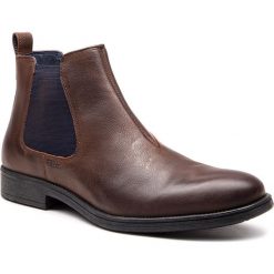 Sztyblety GEOX - U Jaylon A U82Y7A 000EM C6024 Dk Coffee. Brązowe sztyblety męskie Geox, z materiału. Za 499,00 zł.