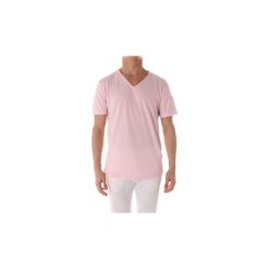 T-shirty z krótkim rękawem Daniele Alessandrini M90303802. Różowe t-shirty męskie Daniele Alessandrini, xl, bez wzorów, bez kołnierzyka, krótkie. Za 184,44 zł.