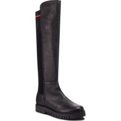 Muszkieterki TOMMY JEANS - Sock Tommy Jeans Boo EN0EN00382 Black 990. Czarne buty zimowe damskie Tommy Jeans, z jeansu, przed kolano, na wysokim obcasie. Za 799,00 zł.