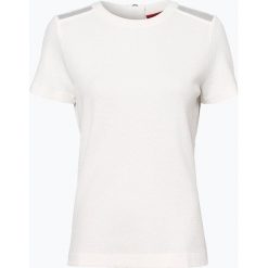 HUGO - T-shirt damski – Dakoty, beżowy. Brązowe t-shirty damskie marki HUGO, m, z dżerseju. Za 299,95 zł.
