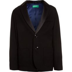 Benetton Marynarka black. Czarne kurtki dziewczęce Benetton, z elastanu. Za 259,00 zł.