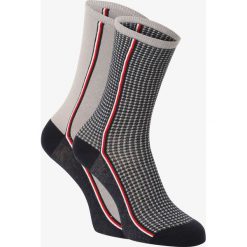 Tommy Hilfiger - Skarpety damskie pakowane po 2 szt., niebieski. Niebieskie skarpetki damskie TOMMY HILFIGER, bez wzorów. Za 59,95 zł.