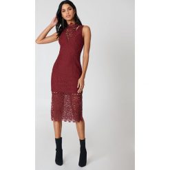 Sukienki hiszpanki: Keepsake Sukienka midi Uplifted – Red