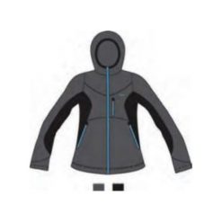 Brugi Bluza damska 2AIL-RGR Grigio Nero r. S. Szare bluzy sportowe damskie marki Brugi, s. Za 91,65 zł.