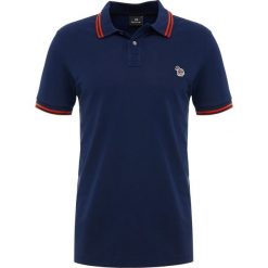 PS by Paul Smith SLIM FIT Koszulka polo navy. Niebieskie koszulki męskie marki PS by Paul Smith, xs, bez wzorów, z bawełny, polo, bez rękawów. Za 379,00 zł.