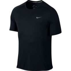 Nike Koszulka męska DF Miler SS czarna r. L (683527 010). Czarne koszulki sportowe męskie Nike, l. Za 103,58 zł.