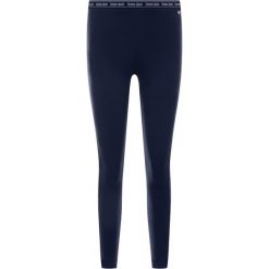 Legginsy Tommy Jeans Branded Waistband DW0DW08070. Niebieskie spodnie damskie Tommy Jeans, xs, z elastanu. W wyprzedaży za 239,00 zł.