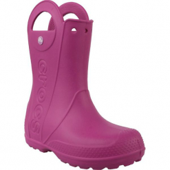 Buty dziecięce Handle Rain Boot różowe r. 32-33 (12803). Czerwone buciki niemowlęce Crocs. Za 108,26 zł.