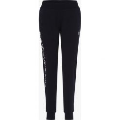EA7 Emporio Armani - Damskie spodnie dresowe, niebieski. Niebieskie spodnie damskie m, z dresówki. Za 479,95 zł.