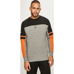 Puma - Bluza. Szare bluzy męskie Puma, s, z aplikacjami, z elastanu, z okrągłym kołnierzem, bez rękawów, bez kaptura. W wyprzedaży za 199,90 zł.