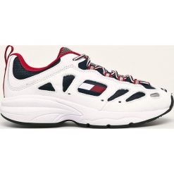 Tommy Jeans - Buty. Białe sneakersy męskie Tommy Jeans, na sznurówki. W wyprzedaży za 269,90 zł.