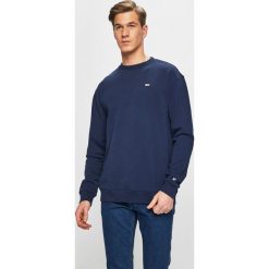 Tommy Jeans - Bluza. Niebieskie bluzy męskie marki Tommy Jeans, s, z bawełny, bez kaptura. Za 359,90 zł.