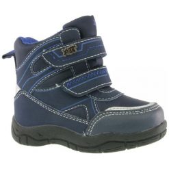 V+J Buty Za Kostkę Chłopięce 22 Niebieski. Niebieskie buty chłopięce zimowe marki V+J, za kostkę. Za 199,00 zł.