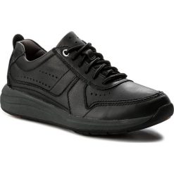 Półbuty CLARKS - Un Coast Form 261332517 Black Leather. Czarne półbuty skórzane męskie Clarks. W wyprzedaży za 319,00 zł.