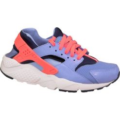 Nike Huarache Run Gs 654280-402. Niebieskie buty sportowe damskie Nike, bez wzorów, z tkaniny, sportowe, do biegania, nike huarache. W wyprzedaży za 299,99 zł.