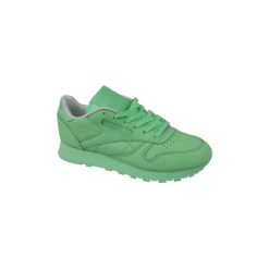 Buty Reebok Sport x Spirit Classic Leather BD2773. Zielone buty sportowe damskie Reebok Sport, bez wzorów, bez zapięcia. Za 269,99 zł.
