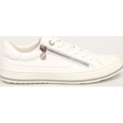 S. Oliver - Buty. Białe buty sportowe damskie S.Oliver, z gumy. Za 179,90 zł.